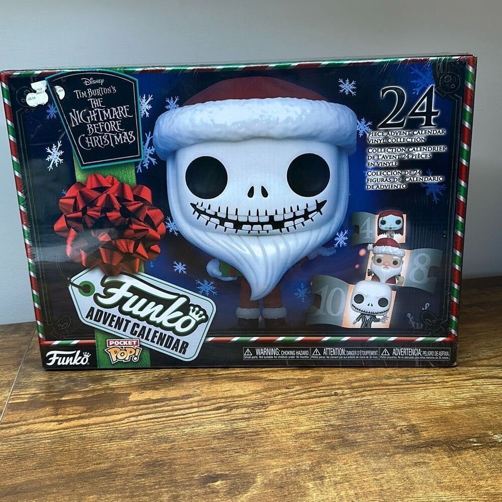 Funko Advent Calendar: The Nightmare Before Christmas Tim Burton Pocket Pop